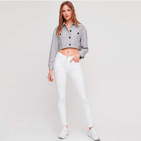 Citizens of Humanity Rocket White High-Waisted Skinny Jean Women's US Size 24 - Picture 1 of 8